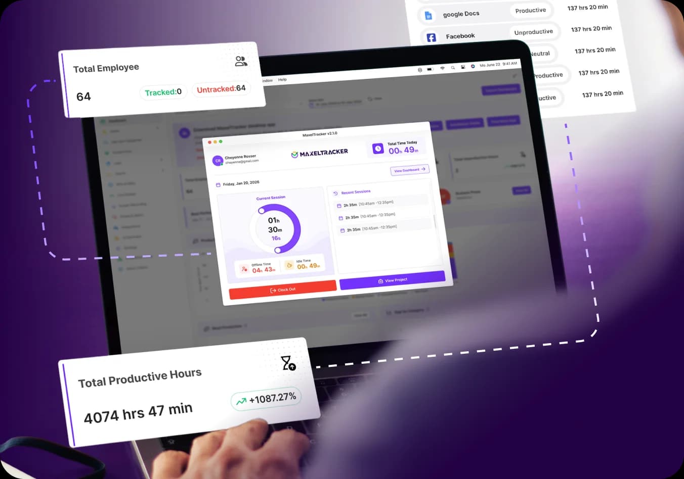 Automatic time tracking