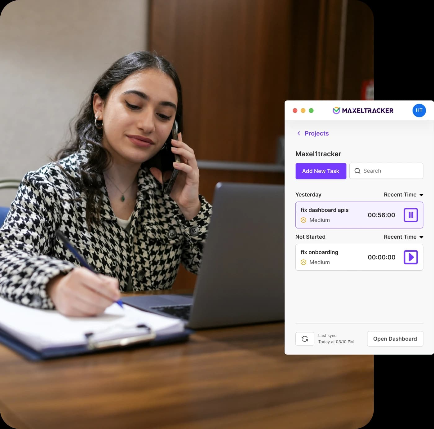 Windows tracking app
